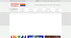 Desktop Screenshot of morrowchurch.org