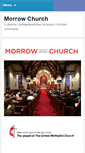 Mobile Screenshot of morrowchurch.org